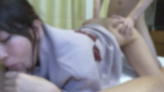 "#78" A 19-Year-Old Who Is Naive And Has Zero Vigilance. Because He Was A Natural Pervert Who Loves Dicks, Two Men Do Whatever They Want ♡ 4 Times Of Vaginal Cum Shot ♡
